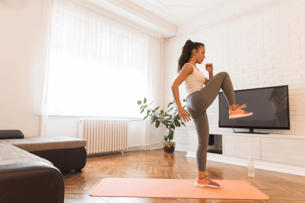 allenamento da casa
